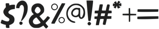 Novox otf (400) Font OTHER CHARS