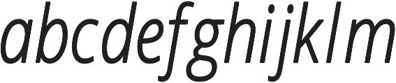 Novus-Light-Italic Regular otf (300) Font LOWERCASE