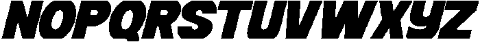 Now Breaks Italic otf (400) Font LOWERCASE