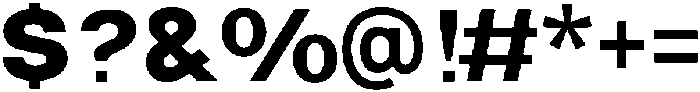 NoxEternis-Bold otf (700) Font OTHER CHARS