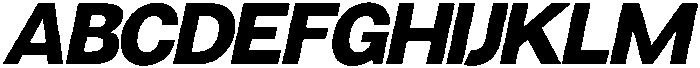 NoxEternis-BoldItalic otf (700) Font UPPERCASE