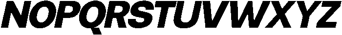 NoxEternis-BoldItalic otf (700) Font UPPERCASE