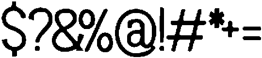 Noxefo ttf (400) Font OTHER CHARS