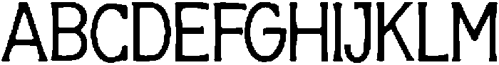 Noxefo ttf (400) Font UPPERCASE