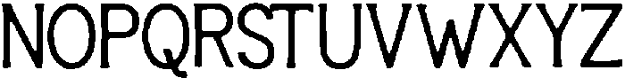 Noxefo ttf (400) Font UPPERCASE