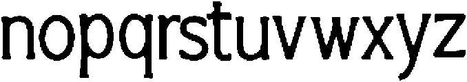 Noxefo ttf (400) Font LOWERCASE