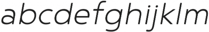 Noyh Light Italic otf (300) Font LOWERCASE