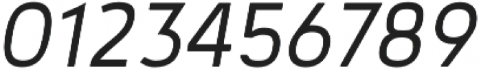 Noyh Slim SemiLight Italic otf (300) Font OTHER CHARS
