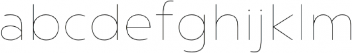 Noyh Thin otf (100) Font LOWERCASE