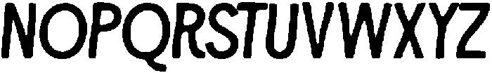 Nozo ttf (400) Font UPPERCASE
