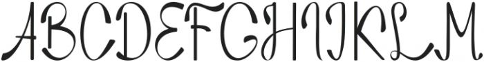 Nozomi Thin otf (100) Font UPPERCASE