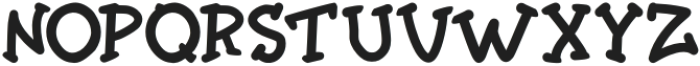 noku otf (400) Font UPPERCASE