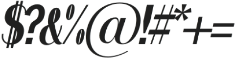 nova Italic otf (400) Font OTHER CHARS