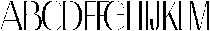 nova Light otf (300) Font UPPERCASE