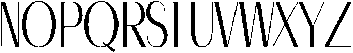 nova Light otf (300) Font UPPERCASE