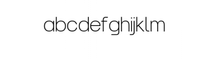 Noirden-Light.ttf Font LOWERCASE