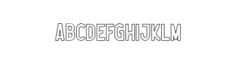 Nootdorp Line.otf Font LOWERCASE