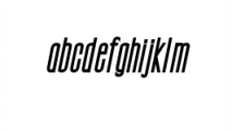 Nordams-Bold-italic.ttf Font LOWERCASE