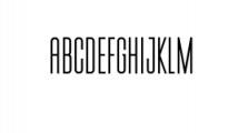 Nordams-Reg.ttf Font UPPERCASE