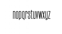 Nordams-Reg.ttf Font LOWERCASE