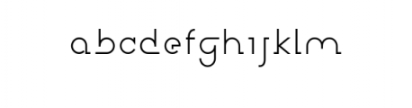 Novatny Font LOWERCASE