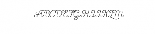 NovemberRain-Light.otf Font UPPERCASE