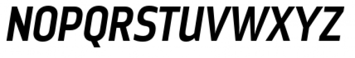 Nordikka Bold Italic Font UPPERCASE