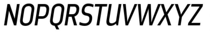 Nordikka Regular Italic Font UPPERCASE