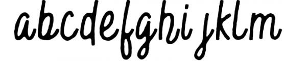 Nobbler Typeface 1 Font LOWERCASE