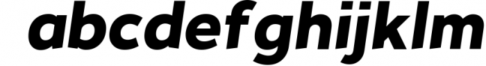 Noiche Sans Serif 2 Font LOWERCASE