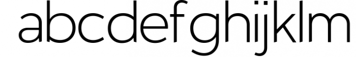 Noiche Sans Serif 4 Font LOWERCASE