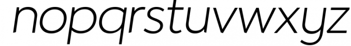 Noiche Sans Serif 5 Font LOWERCASE