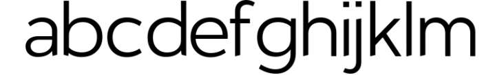 Noiche Sans Serif 8 Font LOWERCASE