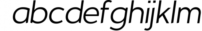 Noiche Sans Serif 9 Font LOWERCASE