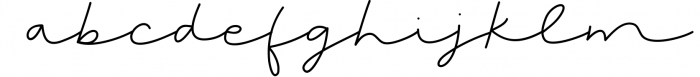 Nora - Handwritten Script Font Font LOWERCASE
