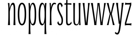 Norsy Variable Display Fonts 12 Font LOWERCASE