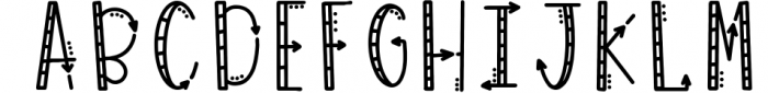 North Arrow - An Arrow Font & Dingbat Duo 1 Font UPPERCASE