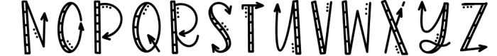 North Arrow - An Arrow Font & Dingbat Duo 1 Font UPPERCASE