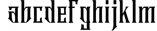 Northern - Decorative Display Serif Font LOWERCASE