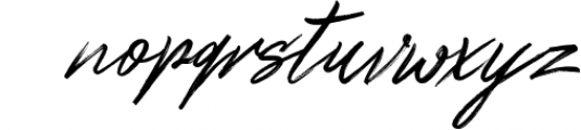 Northloops Brush Handwritten Script Font Font LOWERCASE