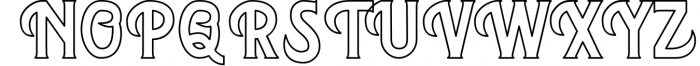 Northon Font and Ornament 1 Font UPPERCASE