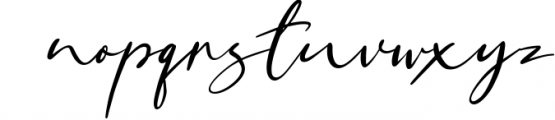 Nostyx Unique Signature Script Font 1 Font LOWERCASE