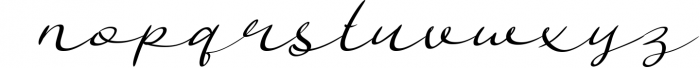 Nousilka | Modern Bouncy Script Font 1 Font LOWERCASE
