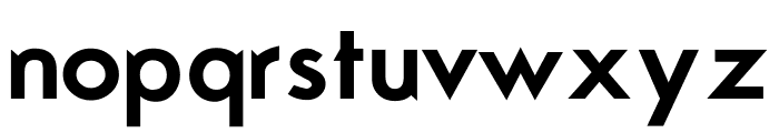 N.O.- Movement Bold Font LOWERCASE