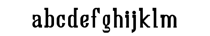 NORTH MOUNT DEMO Font LOWERCASE