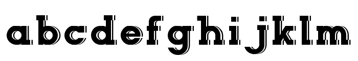 NORTHCLIFF DEMO Shadow Font LOWERCASE