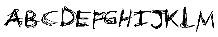 No Speak Language Regular Font UPPERCASE