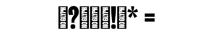 Nobulina Demo Inktrap Font OTHER CHARS