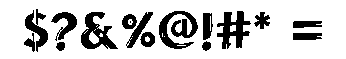 Noctavell Personal Use Only Reg Font OTHER CHARS