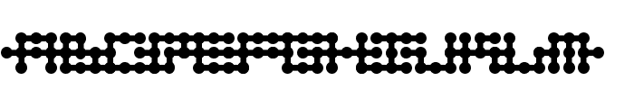 Node to Nowhere Font UPPERCASE